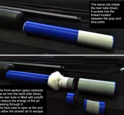 Modular Air Gun / Air Rifle Silencer Moderator Suppressor