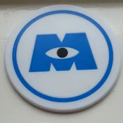 Monsters Inc Drinks Coaster 
