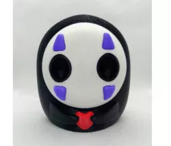 Multicolour No Face with heart