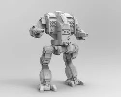 MWO Styled Diety Mecha