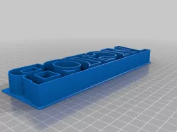 My Customized Custom Text Cookie Cutter