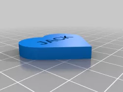 My Customized Message Heart