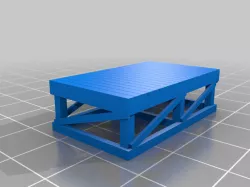 My Customized Model Loading Dock with Optional Ramp/Steps