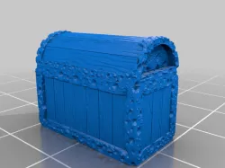 old rusty chest