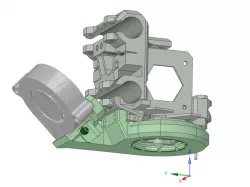 Omnidirectional cooler for Reduplicator i3 MK3x (MK10 extruder)