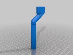 One piece guitar string winder