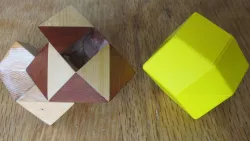 Orchid Pennyhedron Puzzle