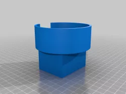 Parametric Echo Dot holder