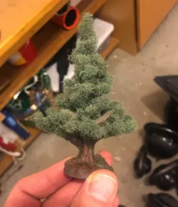 Pine tree for terrain