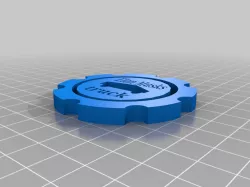 Print in place spinny maker coin