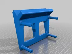 Raspberry Pi 7 inch Official Touchscreen Mount 2020 2040 3D printer console for Octoscreen Octoprint