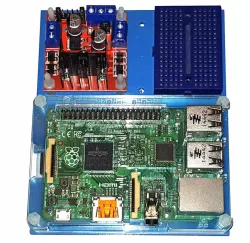 Raspberry Pi L298N motor controller base