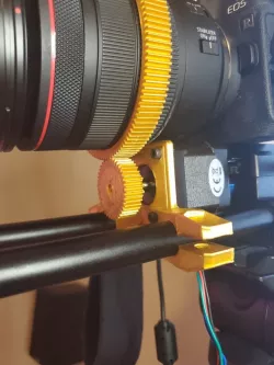 Remote Focus Control Mount and Gears