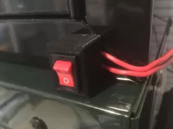 Rocker Switch Box with magnet mounts