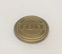 Round TUIT Coin