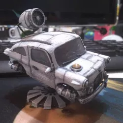 sci-fi car