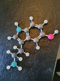 Serotonin molecule
