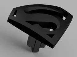 Snap-fit Cufflinks - Superman