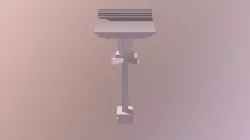 Tall Japanese Lamp