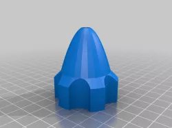 Tap fitting end