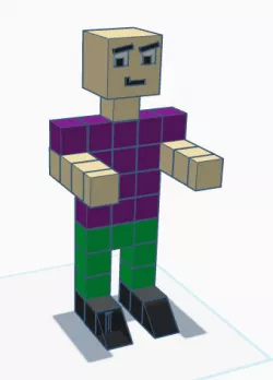 Technobricks 3D Cool Guy