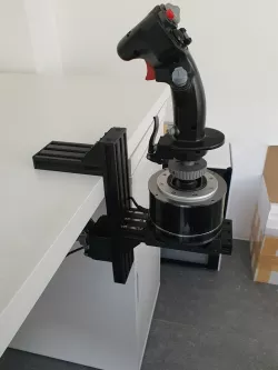 Thrustmaster Hotas Warthog Flight Stick & TWCS table mount