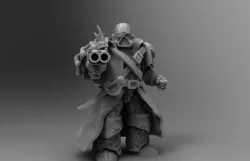 Tide Haunters - Dread Captain Barret 'Double Barrel' Barnabus
