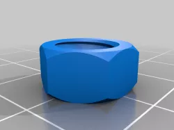 Tuerca de 9mm para varilla roscada de 8mm