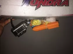 Tundra gopro mount and bomb release