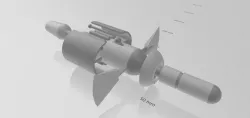 Two-Shade Material Star Trek TOS: The original Nomad probe