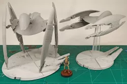 Vulture droid starfighter star wars legion 