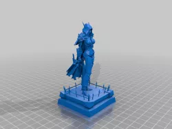 World of Warcraft WoW Chess Set Pieces - WMV models