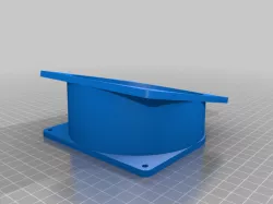 120mm fan angle mount
