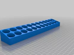 24 bottle resin pigment tray