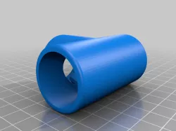3/4 Sch-40 3 Way Tee Pipe Connector V2