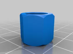 3/8"-16 Nut 1/2" Height