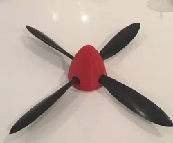 3DLabprint Spitfire MkIX Spinner
