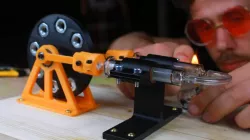 Alpha Stirling Engine (by Integza)