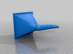 Angled Funnel for generator