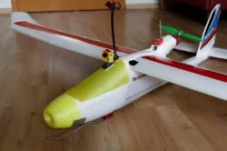 Bix3 Bixler 3 FPV Canopy with pan servo 