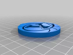 BYU Basketball Keychain