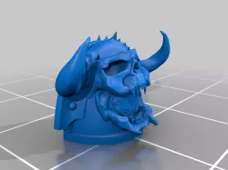 Chaos World Eaters MK III Demon Head Shoulder Pad