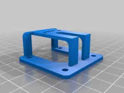 CR-10s Pro low profile X-Axis End stop switch mount for Hero Me BLTouch builds