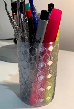 Cube faced cup