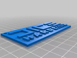 Dice Hardline keychain