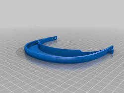 Easy 3D printed Face Shield with mask hook