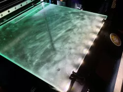 Eclairage plateau imprimante 3D