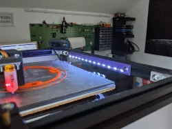 Ender 5 LED strip mount