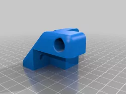 Ender 5 Plus front crossbar relocation
