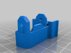 Ender Y axis drag chain click connection to 2020 frame 